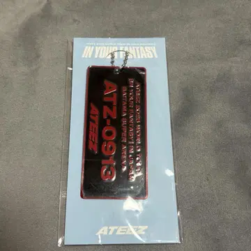 ATEEZ 2025 9/14 사이타마 번호판 키링