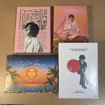 후지이 카제 Blu-ray 4점 세트 새상품급