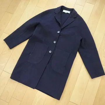 GERARD DAREL 체스터 코트 [ 38 ] 아우터 네이비 롱