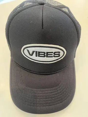 리플렉터 VIBES 블랙 메쉬 백 캡 리플렉터