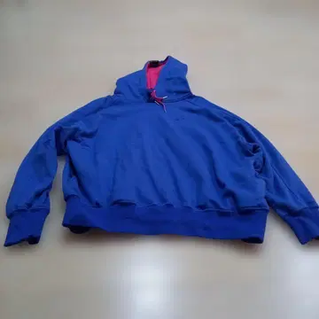 쿠도 하루카 앱시리얼 후드티 파랑