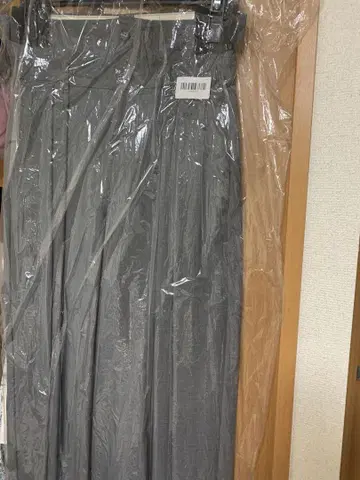 스나이델 허리 접기 와이드 팬츠