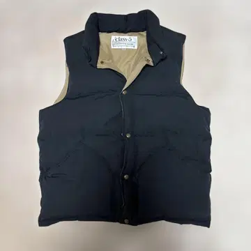 class-5 다운 베스트 XL 블랙