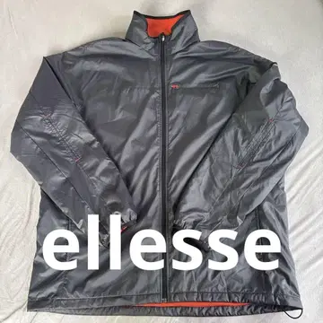 면이 들어간 나일론 자켓 ellesse