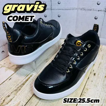미사용 새상품 그래비스 코멧 블랙 골드 25.5cm 에나멜