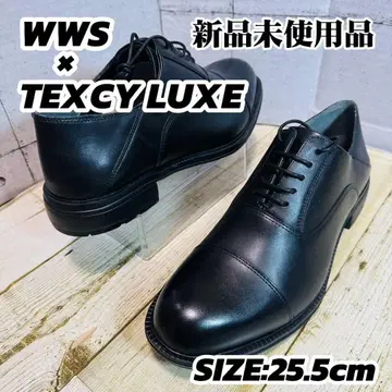 미사용 새상품 WWS x TEXCY LUXE 콜라보 블랙 스트레이트 팁