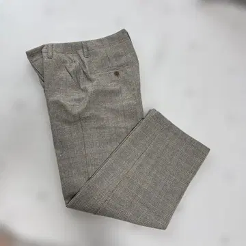 sweet camel 체크 무늬 와이드 팬츠