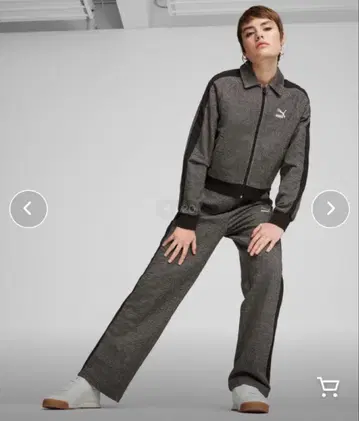 푸마 트랙 자켓 블랙