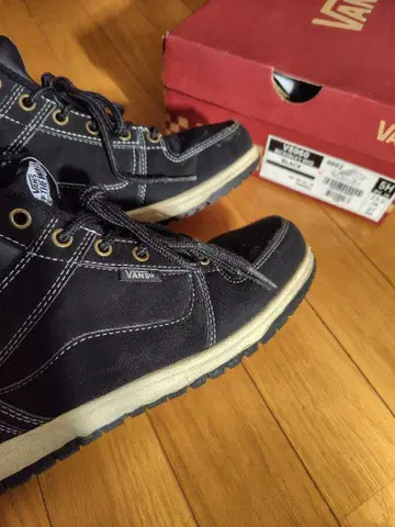 VANS V8060 블랙 스니커즈 5H 23.5cm