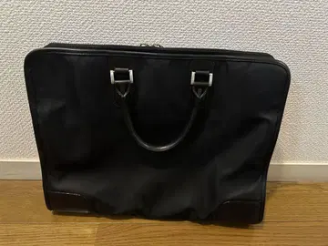 폴스미스 비즈니스 백 블랙 나일론 가죽