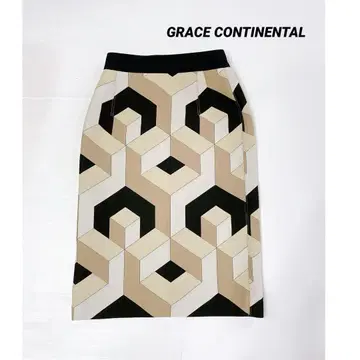 GRACE CRASS 그레이스 클래스 원피스 기하학 타이트 스커트
