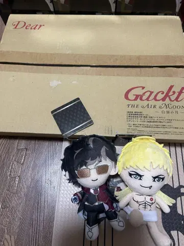 GACKT 봉제 인형 굿즈 등 묶음 판매