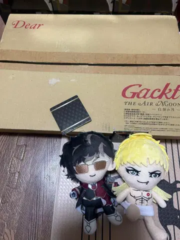 GACKT 봉제 인형 굿즈 등 묶음 판매