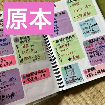 원본 1명 한정!! 간호사 국가시험 요약 노트 포스트잇 노트