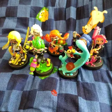 amiibo 스프라툰 7체
