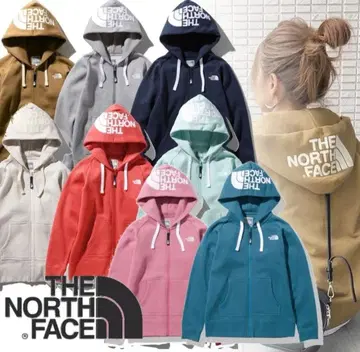 THE NORTH FACE 브라운 후드티