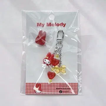 [ 마이멜로디 빨간색 ] LOWRYS FARM 콜라보 mini 키 참