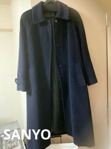 SANYO 산요 스텐 컬러 롱 코트