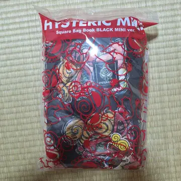 HYSTERIC Square Bag Book BLACK MINI ver.