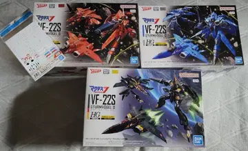 반다이 마크로스7 VF-22S 슈투름포겔 II 3체 세트