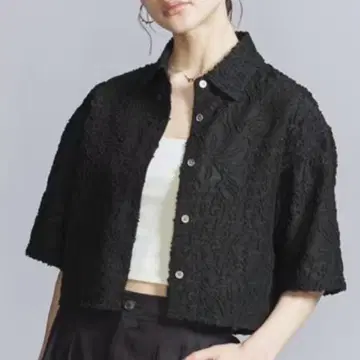 BEAUTY&YOUTH 반팔 셔츠 블랙