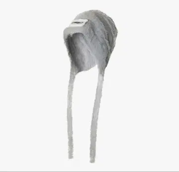 theredthread S fuzzy knit beanie gray