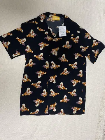 당일 발송 [ 미사용 새상품 ] 도쿄 디즈니 리조트 티거 알로하 셔츠