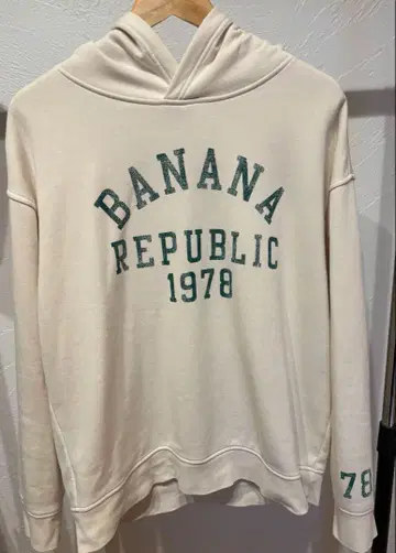 BANANA REPUBLIC 로고 후드티 L