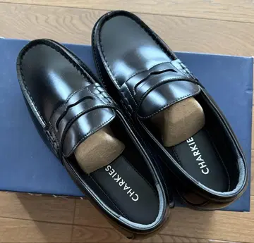 CHARKIES 워셔블 로퍼 블랙 24.5cm