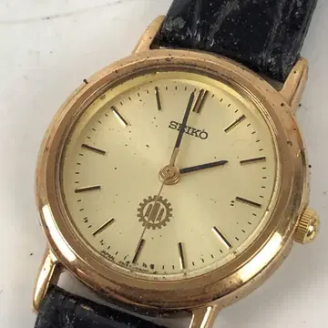 SEIKO 세이코 아날로그 손목시계 골드 남성용 브랜드