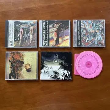 COIL UNNATURAL HISTORY 외 CD 6장