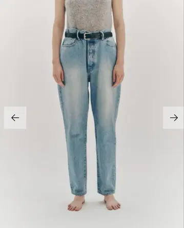 THE SHISHIKU EASY JEANS/LIGHT INDIGO 38