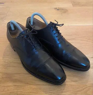 SCOTCH GRAIN 스코치 그레인 가죽 신발 블랙 25cm