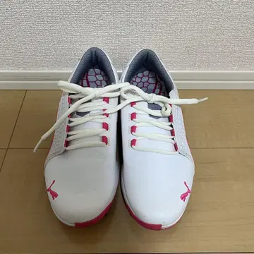 Puma 골프화 여성용 화이트/핑크