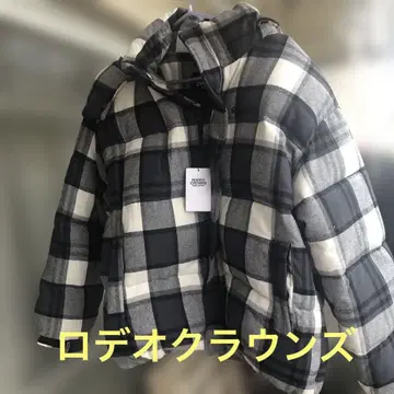 로데오 크라운 LOGO 퍼프 다운 자켓 M 사이즈