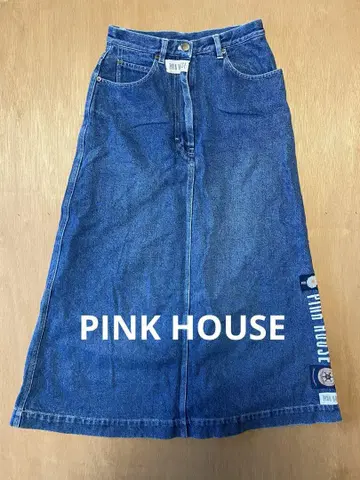 PINK HOUSE 데님 롱 스커트 빈티지 90's