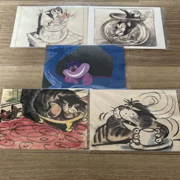디즈니 캐츠&독스전 엽서 5장