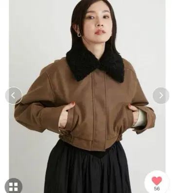 릴리 브라운 lily brown 가죽 자켓