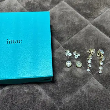 이맥 imac 귀걸이 귀찌 3 커플 세트 골드