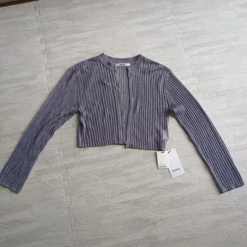 SNIDEL 블루 그레이 가디건 ONE SIZE