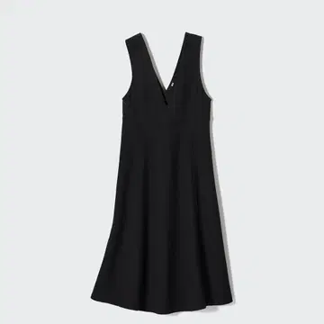 새상품 브러쉬드 저지 오버롤 스커트 (짧은 기장) 유니클로 UNIQLO