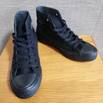 CONVERSE 22.5cm 블랙 하이컷 스니커즈 컨버스