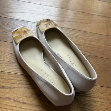 LE TALON 플랫슈즈 베이지