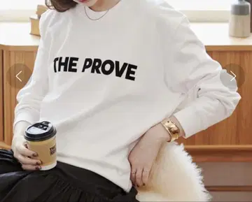 새상품 ANGIE 오버 사이즈 맨투맨 트레이닝복 M 화이트