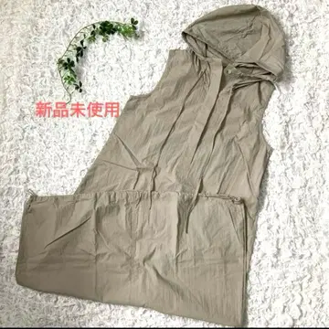 베이지 후드 부착 원피스 미사용 새상품 한국 구매 루즈핏 원피스 롱
