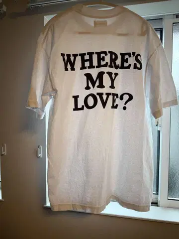 NICK GEAR WHERE'S MY LOVE? 셔츠