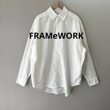 FRAMeWORK 코튼 레귤러 카라 셔츠