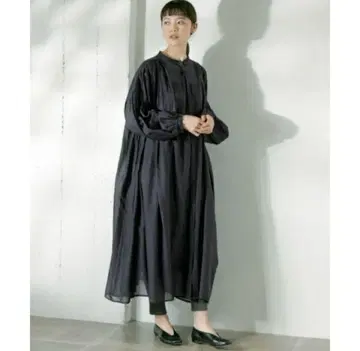 카구레 프리 사이즈 셔츠 원피스