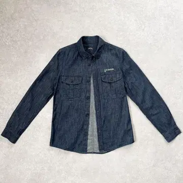 A.P.C. 아페쎄 데님 셔츠 자켓 긴팔 던가리