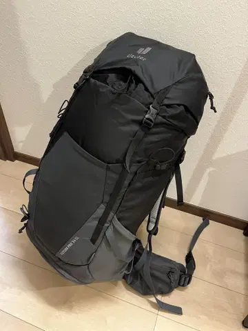 Deuter 34 sl 대용량 백팩 블랙 그레이